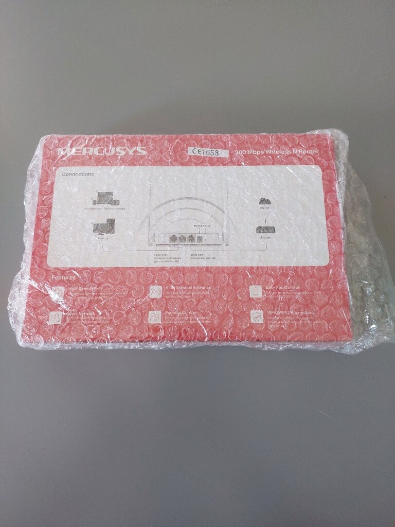 MERCUSYS 300Mbps Router MW301R SIFIR - 2