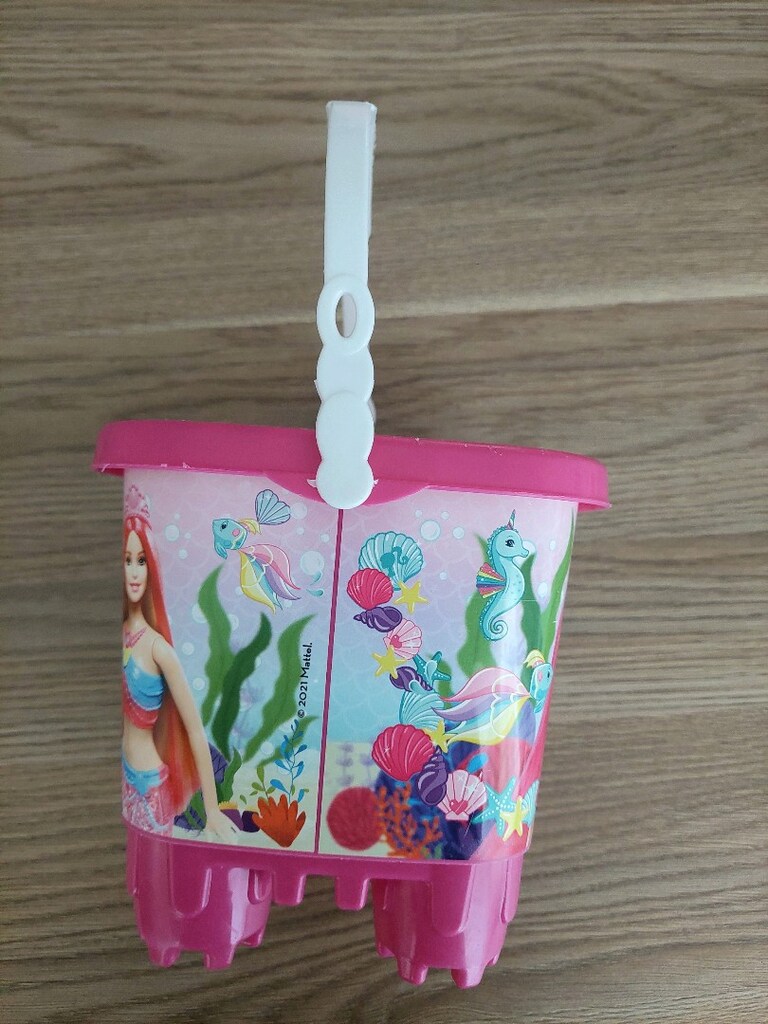 Dede Barbie Deniz Kızlı Plaj kale kovası - 5