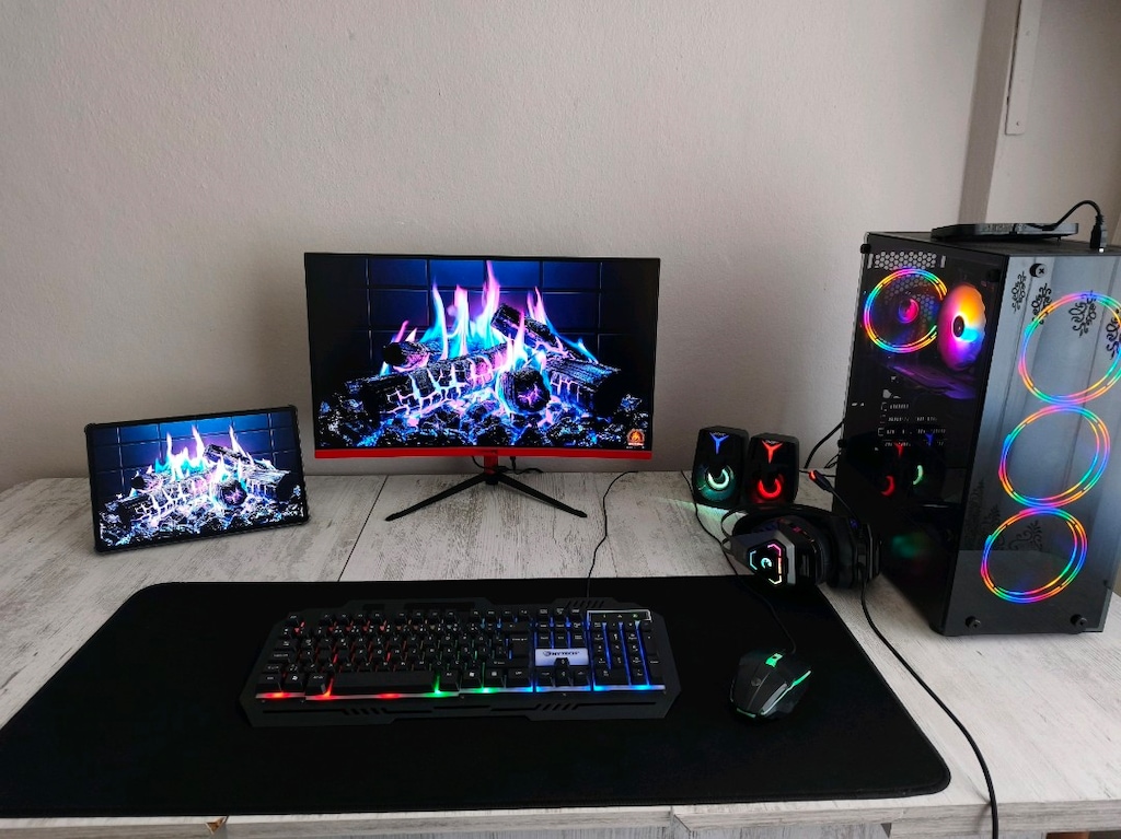 full setup oyuncu masaüstü bilgisayarı (Tablet Dahil Değil) - 3