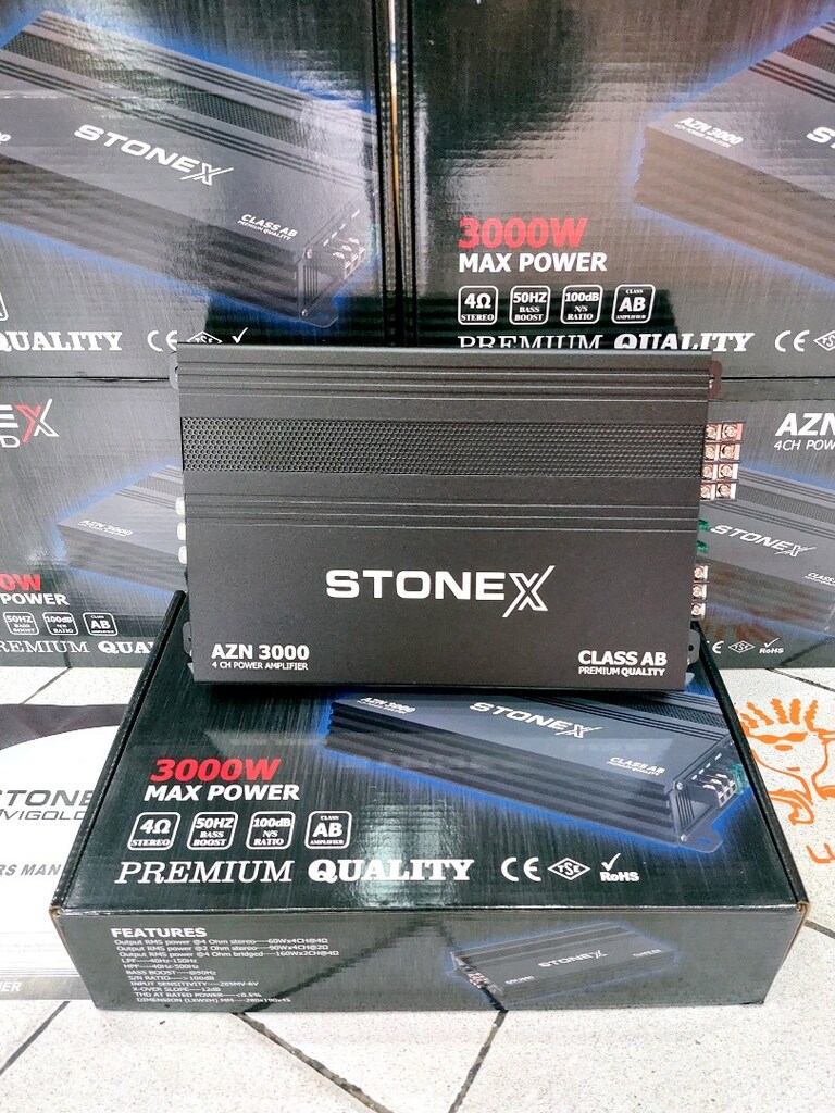 ÖYKÜ SOUND BU FİYATA YOK NAVİGOLD 4ÇIKIŞLI ANFİ 4X60RMS - 2