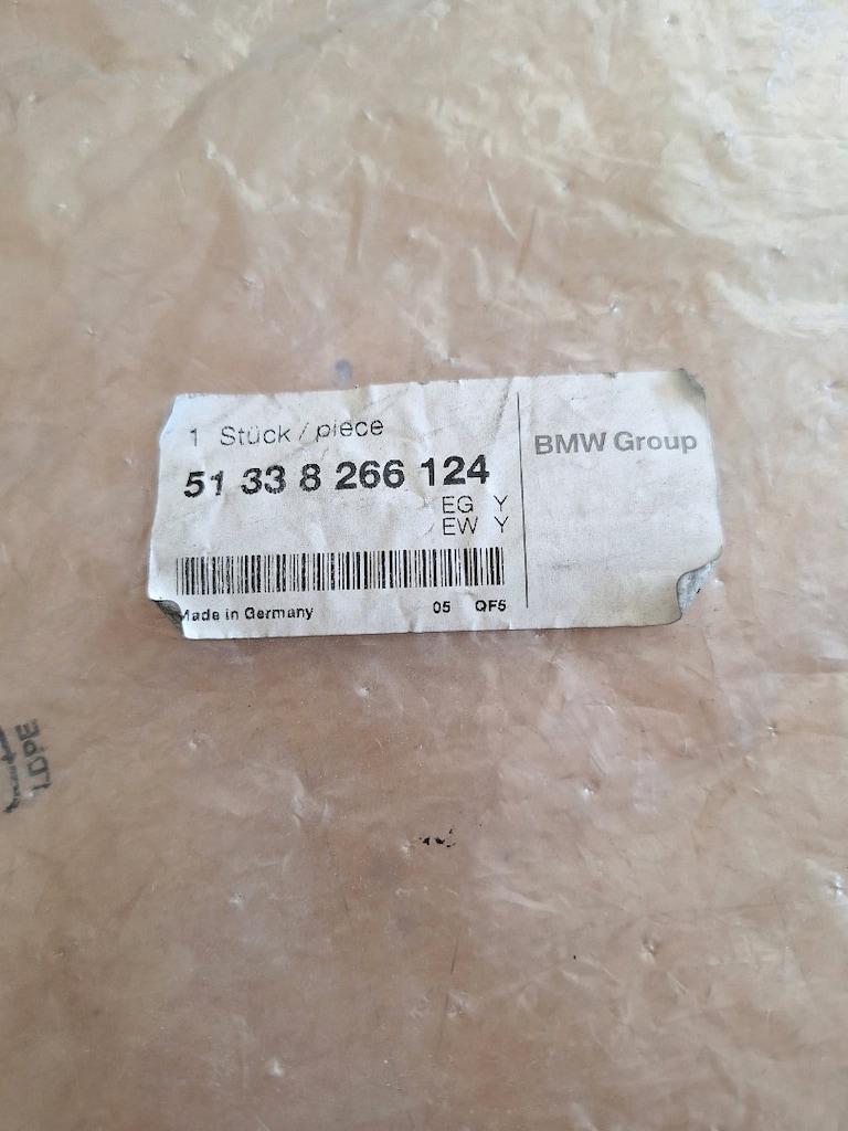 bmw e46/4on sag kapi cam direk fitili - 2