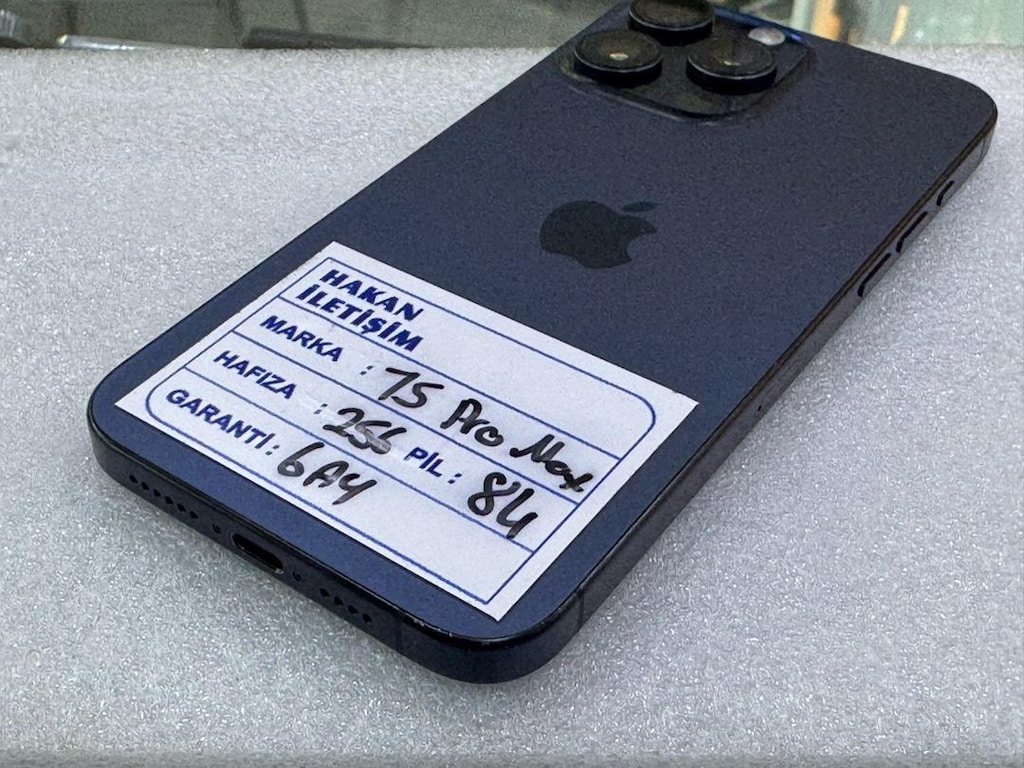 6 AY GARANTİLİ İPHONE 15 PRO MAX 256GB - 5