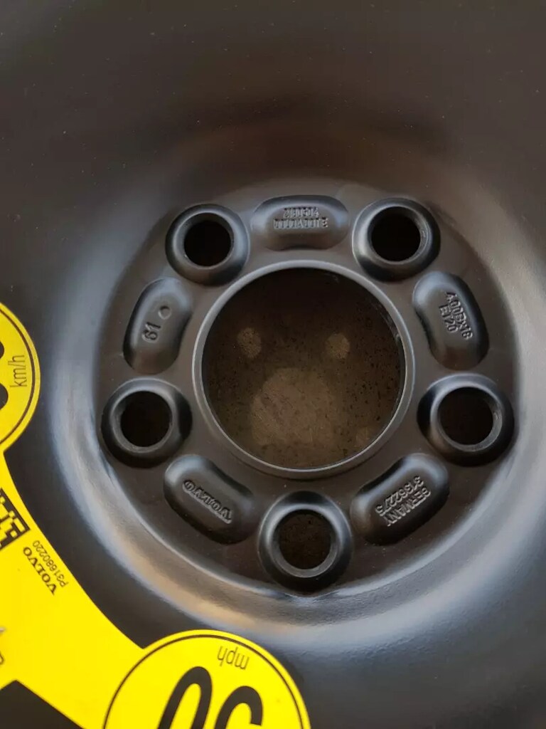 VOLVO XC90 XC60 S90 S60 XC40 V90CC V60CC Yedek lastik stepne 2015-2025 - 3