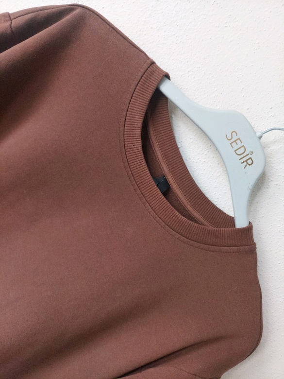 DEFACTO bayan kahverengi Sweatshirt - 4