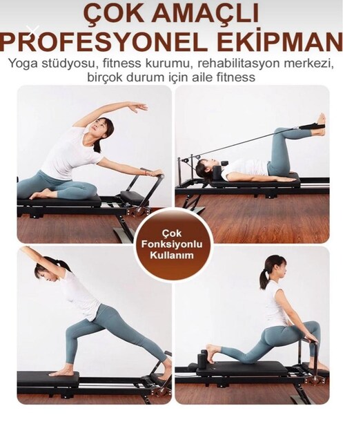 EV TİPİ KATLANABİLİR PİLATES REFORMER