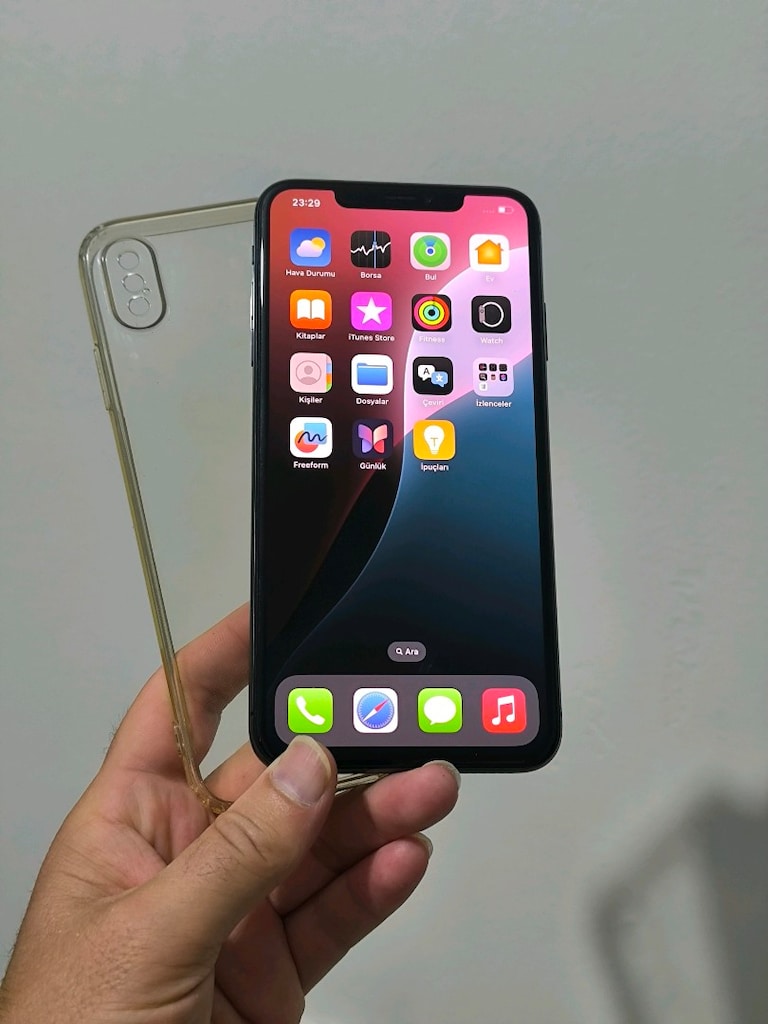 TR İPHONE XS MAX 64 HATASIZ TEK DEĞİŞEN PİL 100 TAKAS OLUR - 7