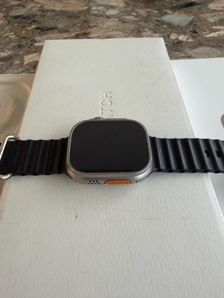 APPLE WATCH ULTRA 49 MM KUTU ŞARJ YEDEK KORDON - 5