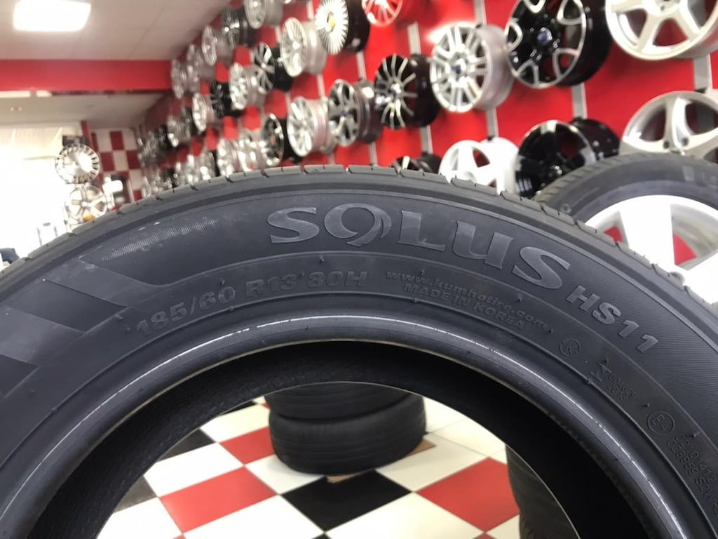 Lastik KUMHO sıfır 185/60/13 solus mevsim yazlık yeni sıfır lastik - 6