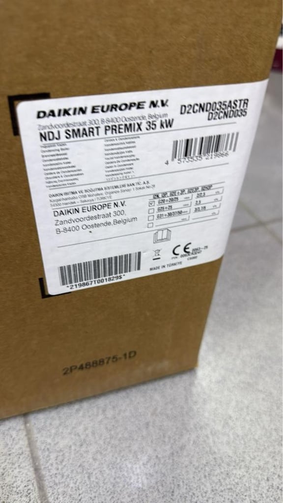 Daikin NDJ Smart Premix 35 kW (D2CND035) Tam Yoğuşmalı Kombi - 3