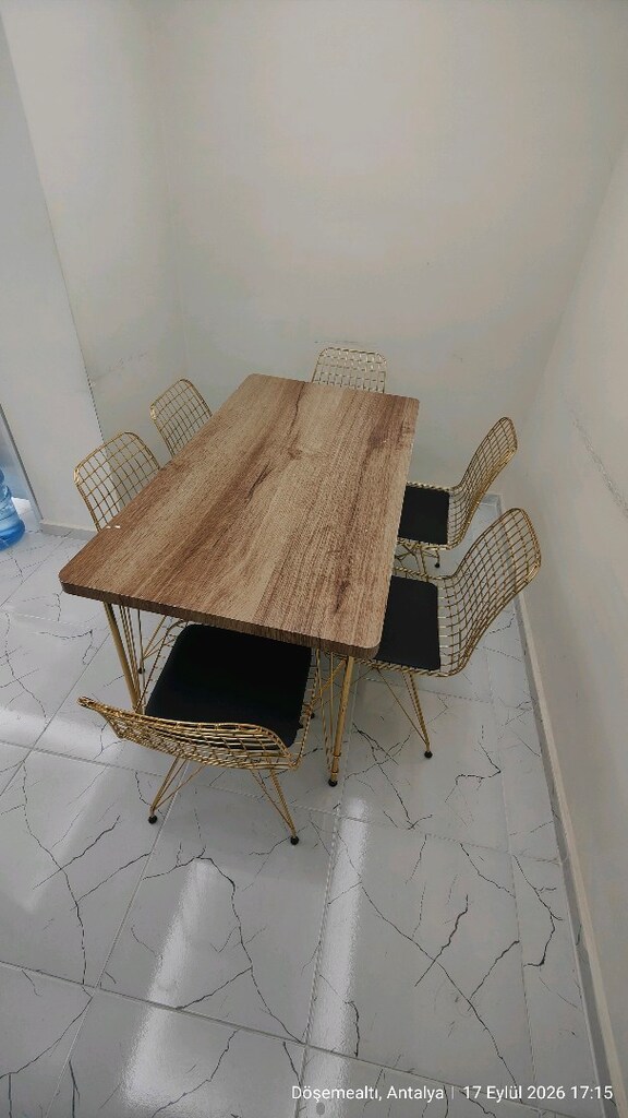 6 adet sandalye 1 masa - 2