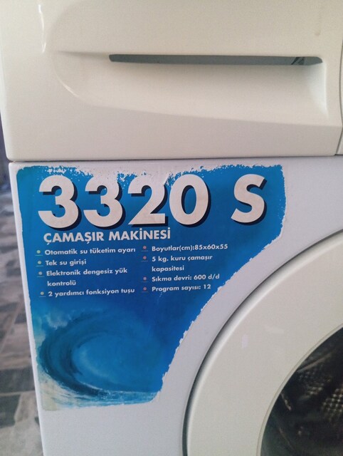 5 kğ çamaşır makinası