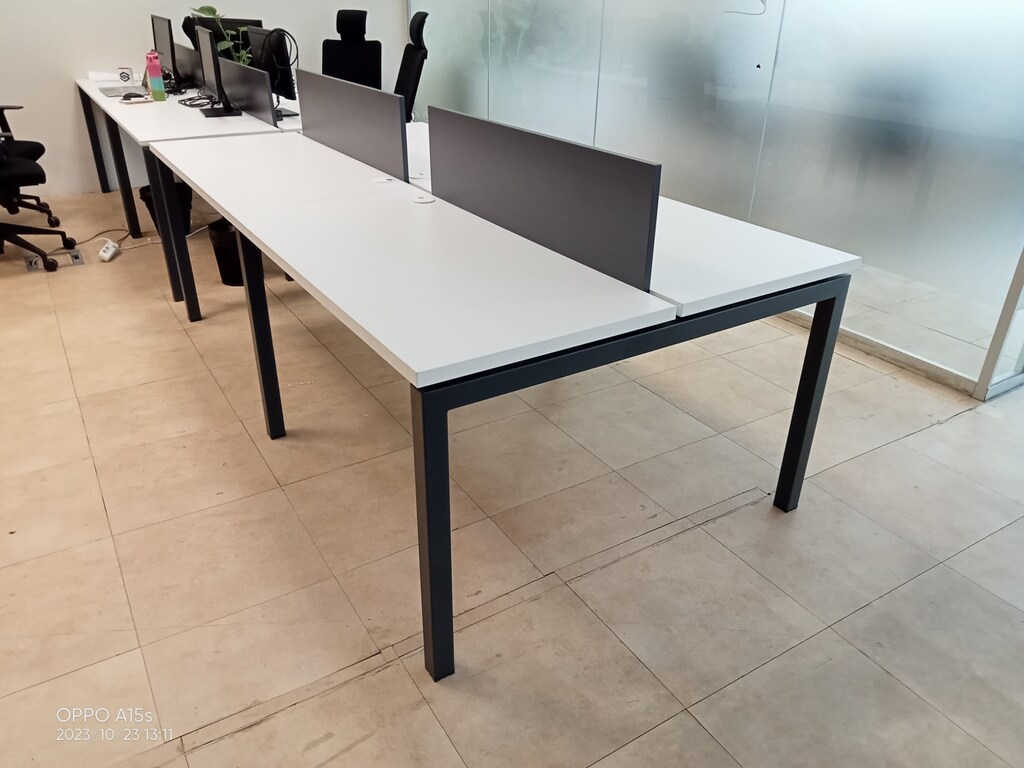 PANELLİ ÇALIŞMA MASASI / ÇOKLU PERSONEL MASASI / ARAL OFİS - 5