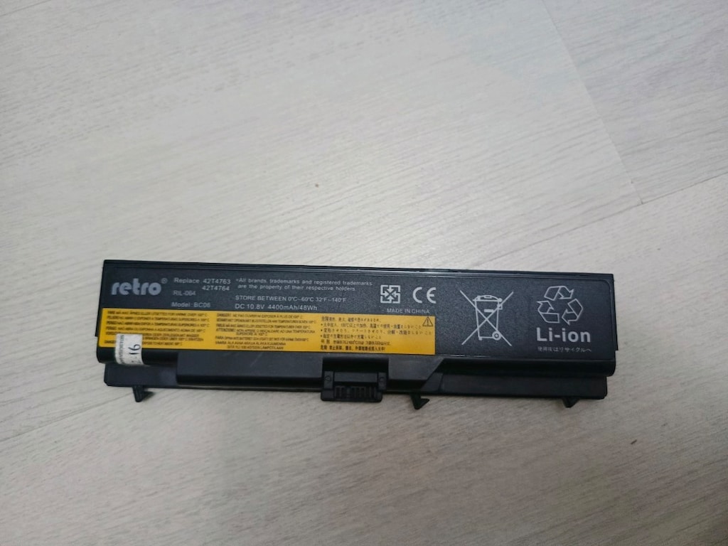 Lenovo ThinkPad T420 T430 Uyumlu Batarya Pil - Retro BC06 - 5