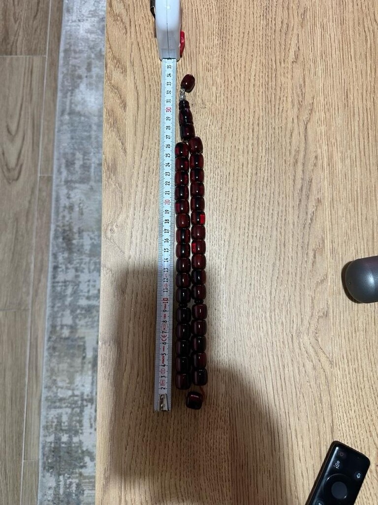 AĞA TESBİĞİ 12 mm çap 34 cm boy - 5