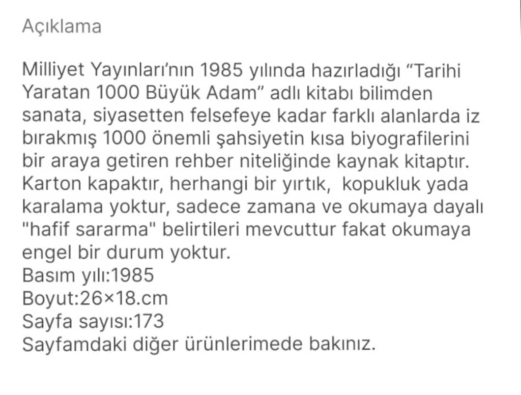 TARİHİ YARATAN 1000 BÜYÜK ADAM - 2