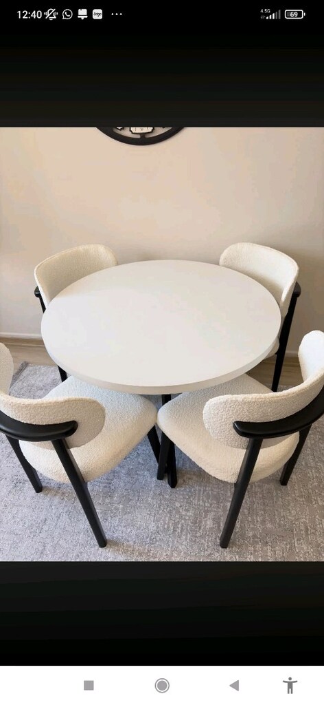 Bohem Ergonomik Yemek Masası Takımı - 2