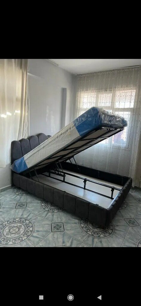 Çift kişilik baza başlık yatak sıfır ürün ambalajında - 2