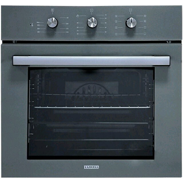 Luxell B66-SF3(MT)8+1 Gri Cam Ankastre Fırı sıfır 2yıl garantili paket