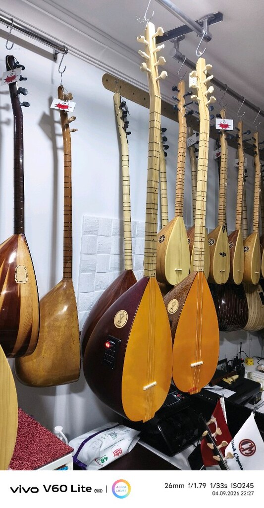 UZUN SAP FİSHMANLİ SAZ BAĞLAMA TEK FİYAT - 3