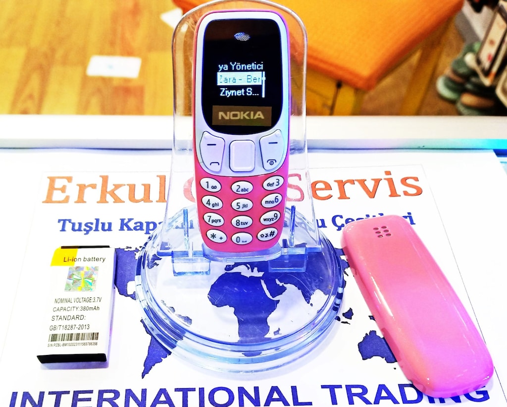 3310 MİNİ PARMAK TELEFON SES DEĞİŞTİRME ÖZELLİKLİ SIFIR - 12