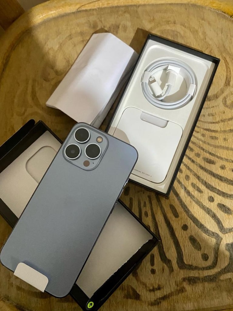 TR~ SIFIR~ DİSTRİBÜTÖR 24 AY GARANTİLİ~ İPHONE 13 PRO {256GB}~ MAVİ - 7