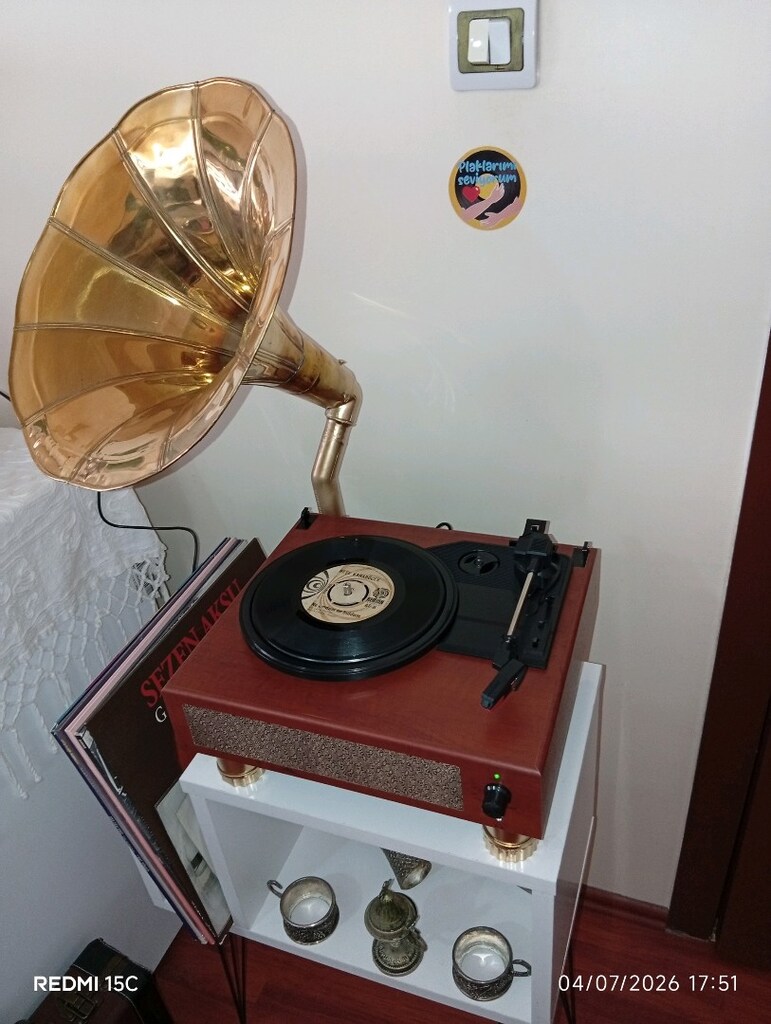 GRAMOFON PİKAP SIFIR FATURALI GARANTİLİ ÜRÜN - 2