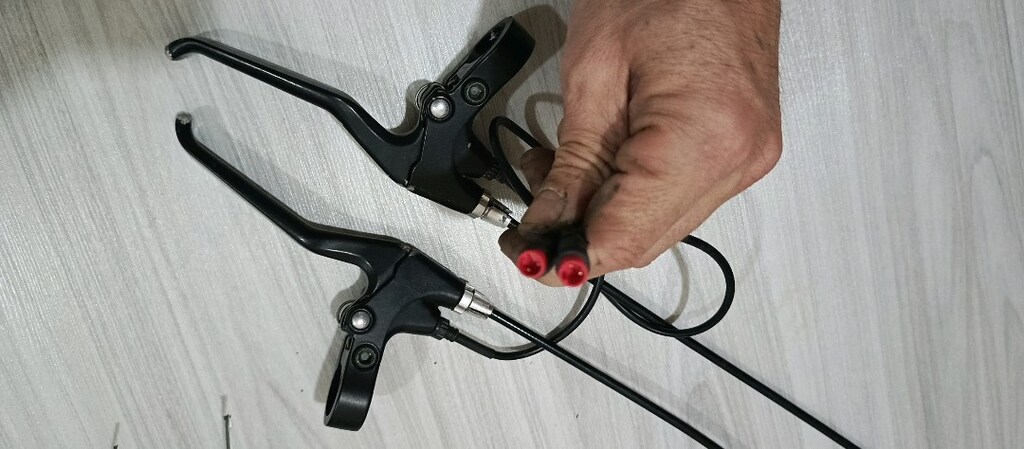 elektrikli bisiklet ön ve arka fren takımı - 7
