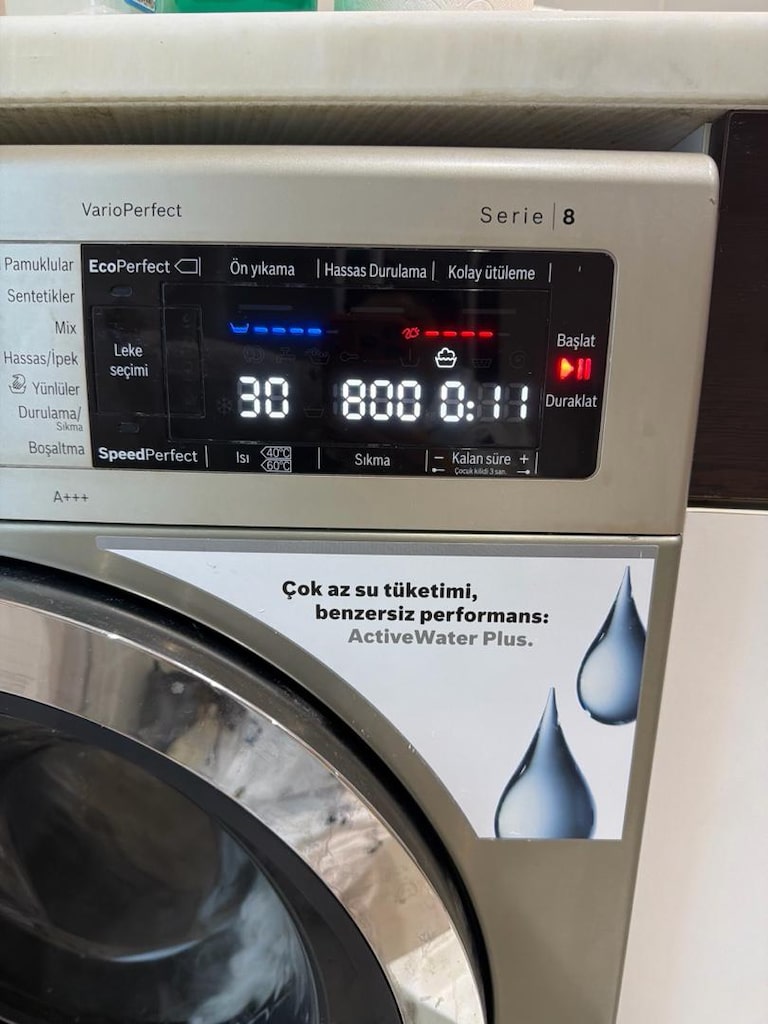Bosch HomeProfessional Serie 8, 9 kg 1400 devir - 3
