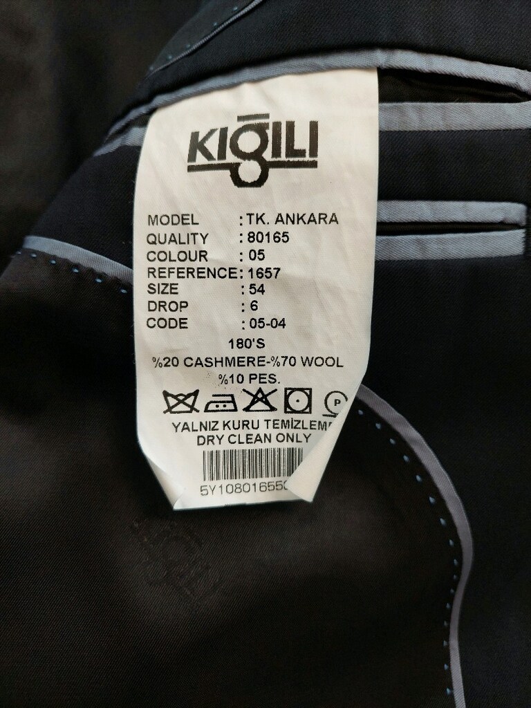 A.KİĞILI 180'S Kaşmir-Yün dokuma ceket - 9