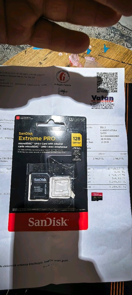 Hafiza karti 128 GB aksiyon kameralar için en mükenmeli - 4