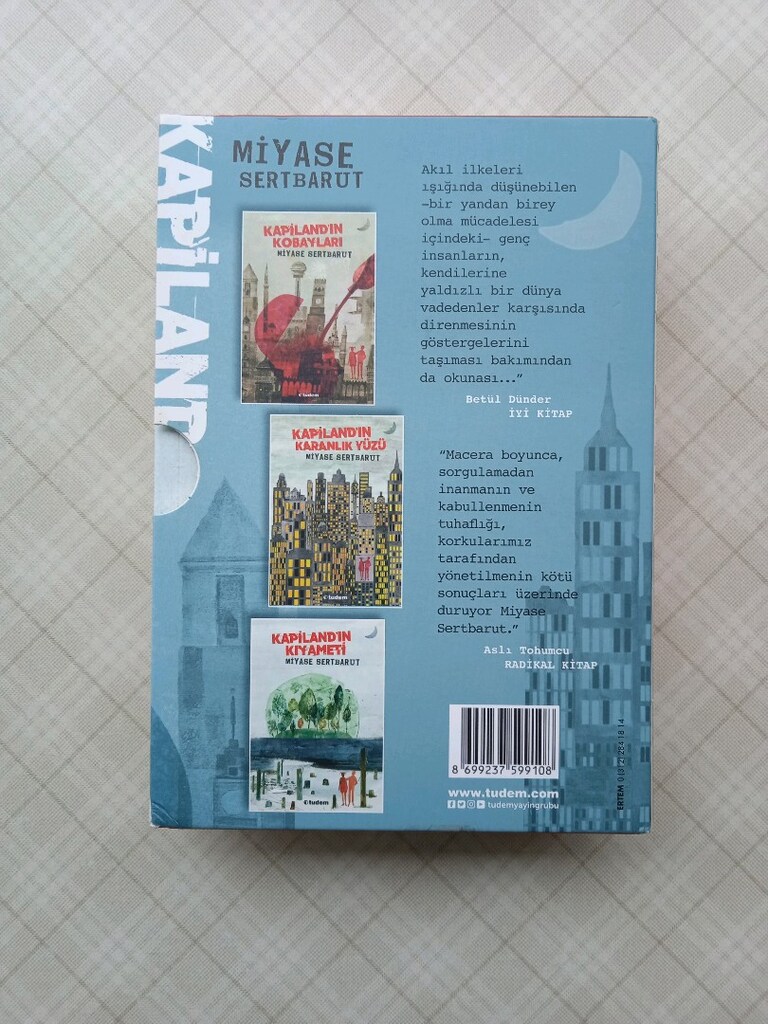 Kapiland Üçlemesi 3 Kitap Miyase Sertbarut - 2