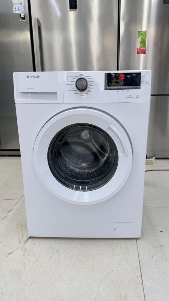 9 kg Arçelik çamaşır makinesi çok temiz invertir motor çalışır durumda - 6