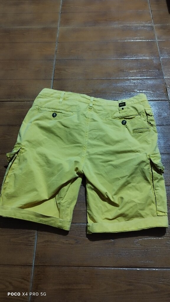 #Blauer USA ithal marka şık bermuda pantolon .Eni 40 Boyu 48 . - 5