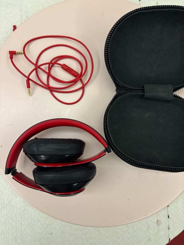 Beats Solo 3 Kırmızı Siyah Kulak üstü Bluetooth Kulaklık - 3