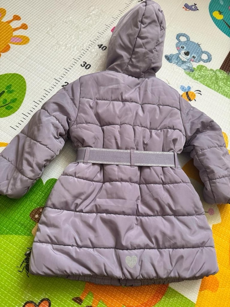 lila 4-5 yaş mont