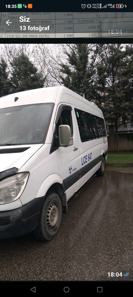 11 bin km 2012 mersedes 2013 trafiğe çıkışlı orjinal km 455000 - 7