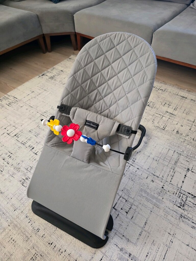 Merfbaby katlanır 3 kademeli oyuncaklı ana kucağı - 2