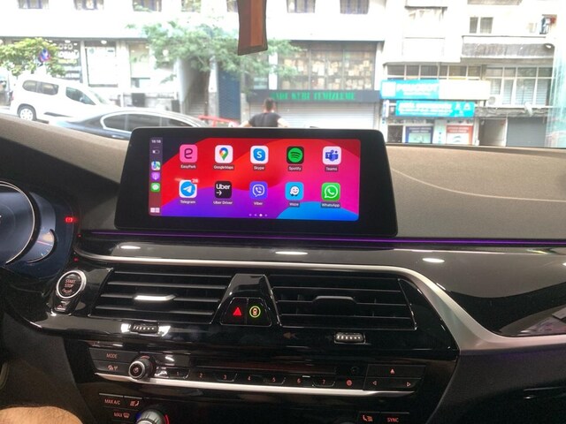 BMW G30 orginal ekranına carplay aktivasyon