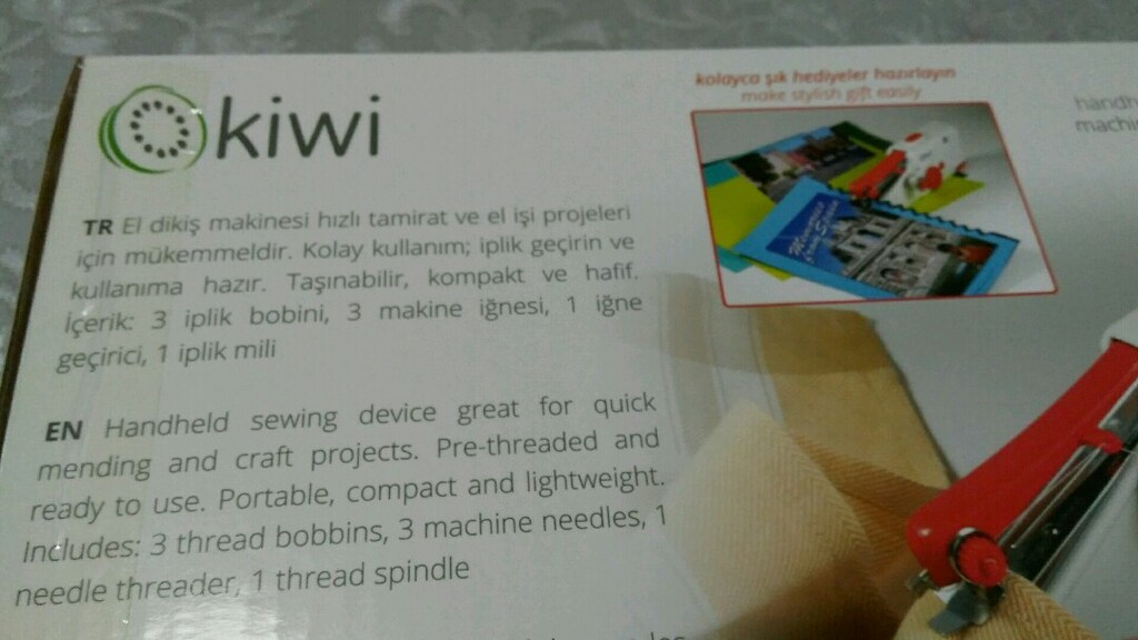 KİWİ El dikiş makinası - 8