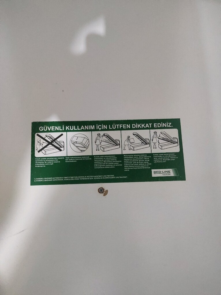 tek kişilik deri baza ve başlık - 5