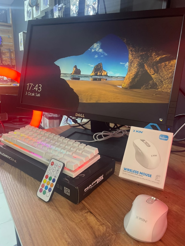 Temiz Beyaz Kasa Set! Ryzen 7 1700X - GTX 1660 Super - 8-16GB RAM - 3