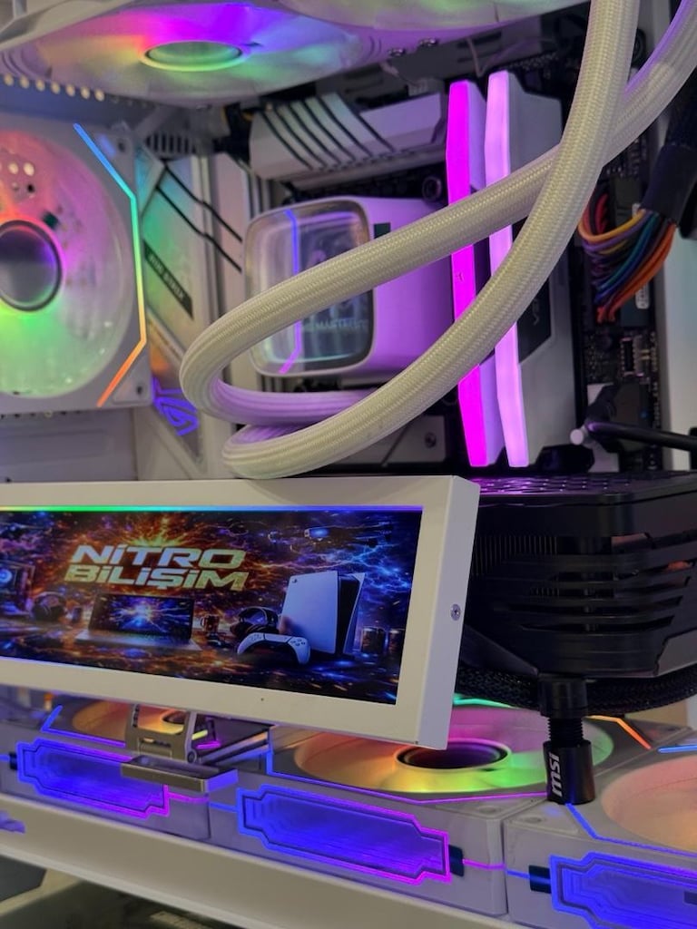 NİTRO BİLİŞİM’DEN i5-14600K & RTX 3070 8GB BEYAZ OYUNCU SİSTEMİ! - 3