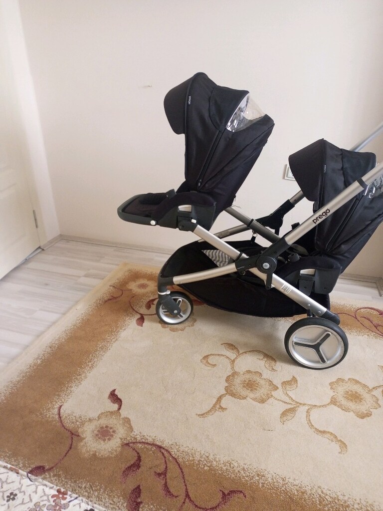 Prego İkiz Bebek Arabası – Çok Temiz Kullanılmış, Sorunsuz ve Kullanış - 12