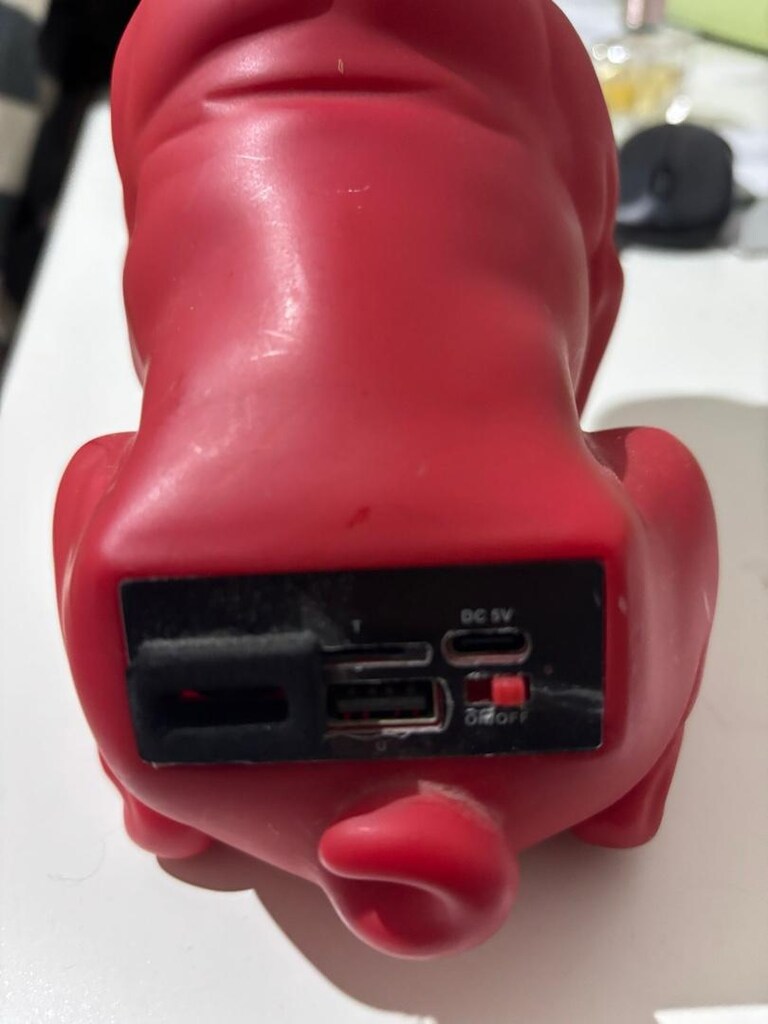 fortrek Desingshop Gözlüklü Bulldog Köpek Bluetooth Kablosuz Hoparlör - 2