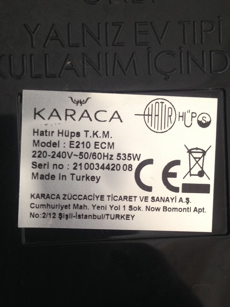 Karaca Hatır Hüps Türk Kahvesi Makinesi - 6