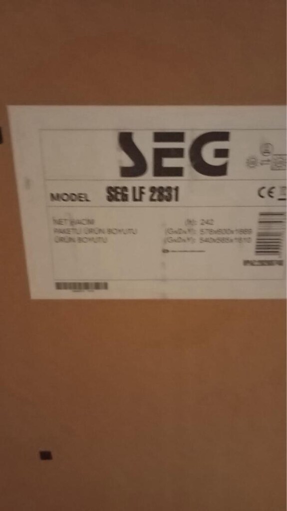 sıfır kumtel ankastre set ve seg marka buzdolabı - 4