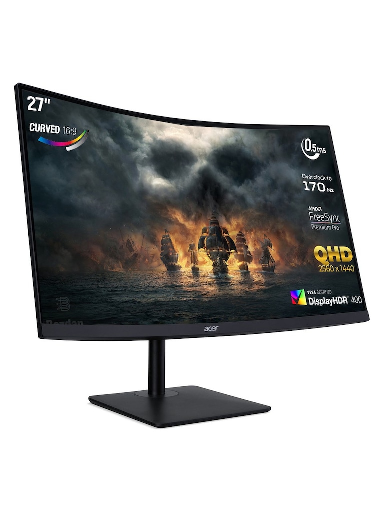 ACER NİTRO 27'' 170 HZ 0.5 MS FREESYNC PREMİUM QHD CURVED MONİTÖR - 2