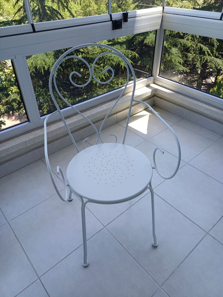 Ferforje Sandalye Sehpa (Balkon/Teras/Bahçe Oturma Takımı) - 9