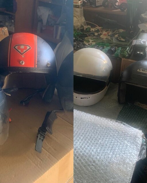 motorsiklet kask m l xl bedenlerde ARTÇI YEDEK olabilicek orıgıne mark