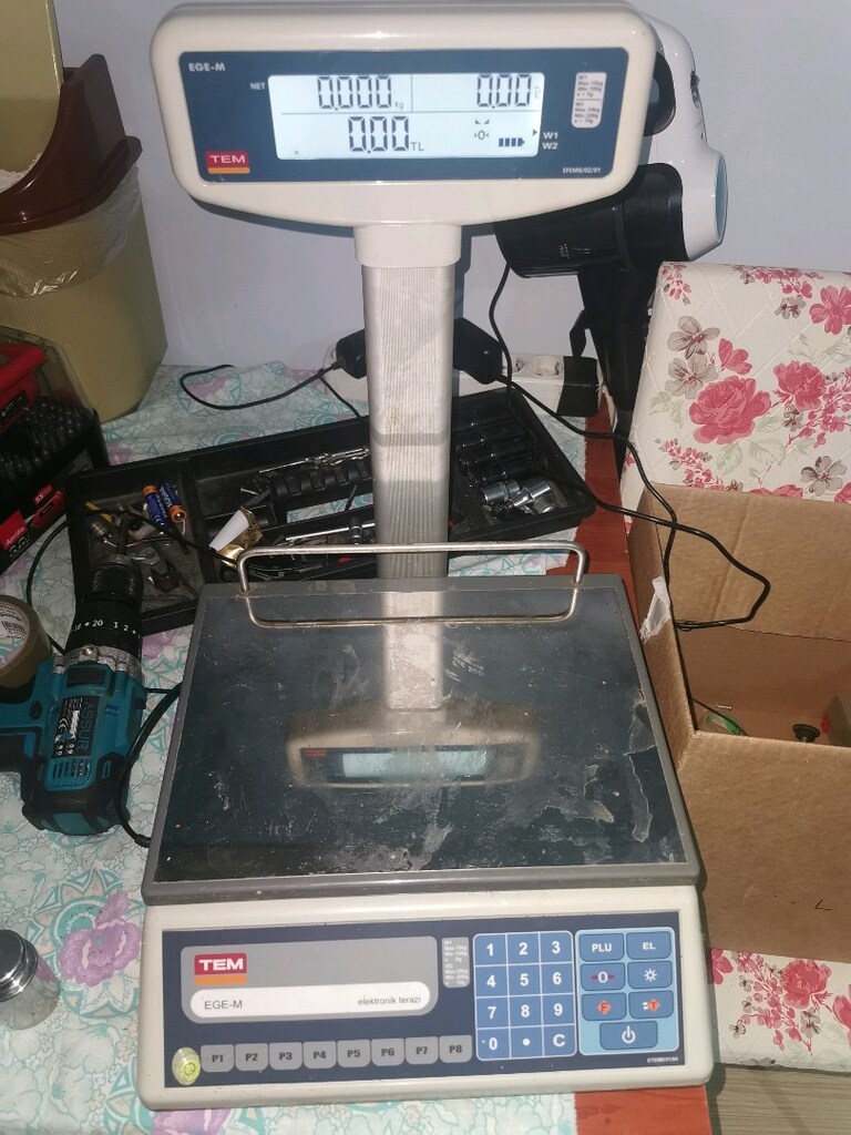 yeni gibi terazi 30 kg bakkal manav kasap sarküteri için uygundue - 3